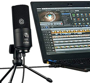 USB Microphone,Metal Condenser Recording Microphone for Laptop MAC or Windows Cardioid Studio Recording Vocals, Voice Overs,Streaming Broadcast and YouTube Videos-K669B