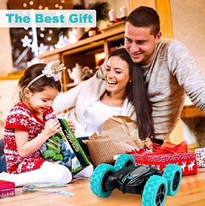 RC Cars Remote Control Car: Drift High Speed Off Road Stunt Car, Kids Toy with 2 Rechargeable Batteries, 4WD System, Cool Birthday Gifts for Boys Girls Age 6-12 Year Old, Kids Toys