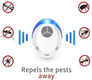 Ultrasonic Pest Repeller 6 Pack, Mice Repellent Plug-ins Pest Control for Insects Rodents, Electronic Pest Repellent, Rodent Repellent Indoor Ultrasonic for Home, Kitchen, Warehouse