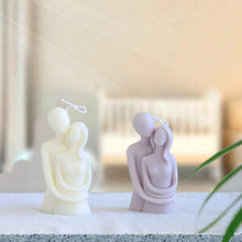 Load image into Gallery viewer, 3D Body Silicone Candle Molds Couples Hugging Resin Casting Mold for DIY Candle Making Homemade Soap Polymer Clay Craft Plaster