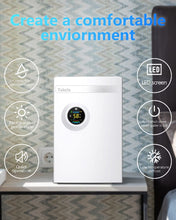 Load image into Gallery viewer, Dehumidifiers for Home, 550 Sq.Ft Dehumidifier for High Humidity with Remote Control, 2100ml(74oz) Portable Quiet Dehumidifiers with 24Hr Timer, Auto Shut-Off, for Bedroom, Bathroom, RV or Basement