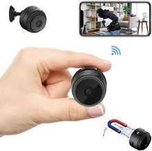 Load image into Gallery viewer, Mini WiFi Hidden Cameras,Wireless Spy Cameras with Audio and Video Live Feed, HD 1080P Home Security Cameras, Covert Baby Nanny Cam,Tiny Smart Cameras with Night Vision and Motion Detection