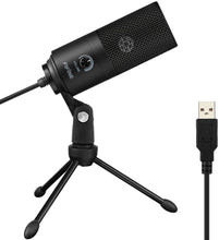 Load image into Gallery viewer, USB Microphone,Metal Condenser Recording Microphone for Laptop MAC or Windows Cardioid Studio Recording Vocals, Voice Overs,Streaming Broadcast and YouTube Videos-K669B