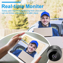 Load image into Gallery viewer, [2022 Upgraded] 1080P HD WiFi Security Camera,Mini Camera with Voice Recording,Nanny Cam with Audio and Video Motion Detection,Remote Viewing for Security with Phone APP