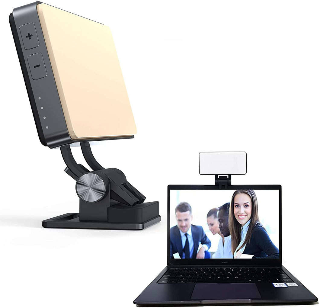 [Newest]Video Conference Lighting, Laptop Light for Zoom Meeting,[Eye-Caring] USB LED Light for Video Conferencing,Portable Webcam Lighting for Online Meeting/Zoom Calls/Remote Working/ Live Streaming