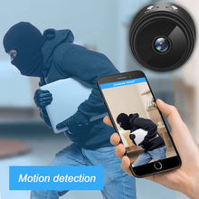 Load image into Gallery viewer, WiFi Hidden Camera Night Vision Function - Hd 1080p Mini spy Camera with Motion Detection Cycle Recording Function - Portable Small Nanny Camera, Suitable for Real-time Monitoring at Home and Office,