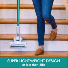 Load image into Gallery viewer, DS4020 Cordless Stick Vacuum Lightweight Cleaner 2-Speed Power Suction LED Headlight 2-in-1 Handheld for Hardwood Floor, Carpet &amp; Dog Hair, Green